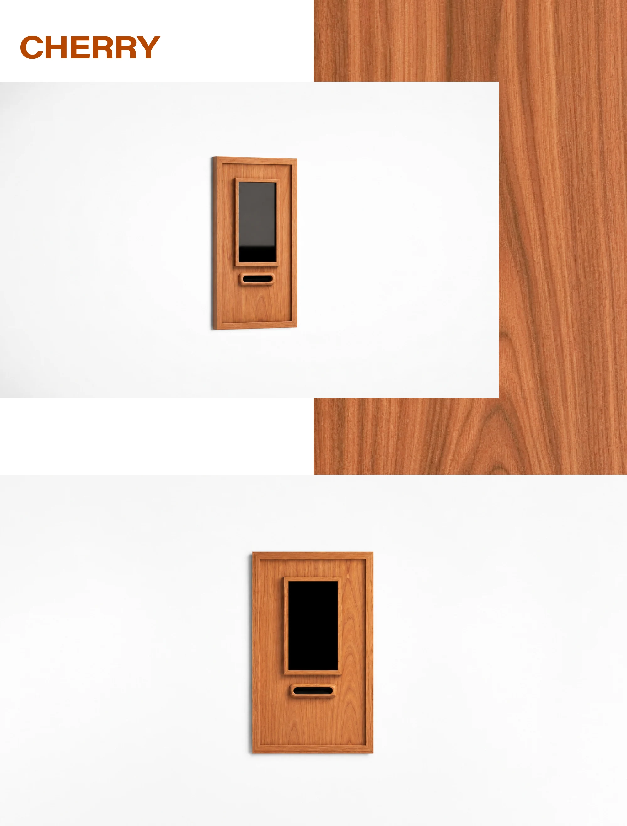 كاميرا الإيصال PRO BUILT-IN بلون كرز