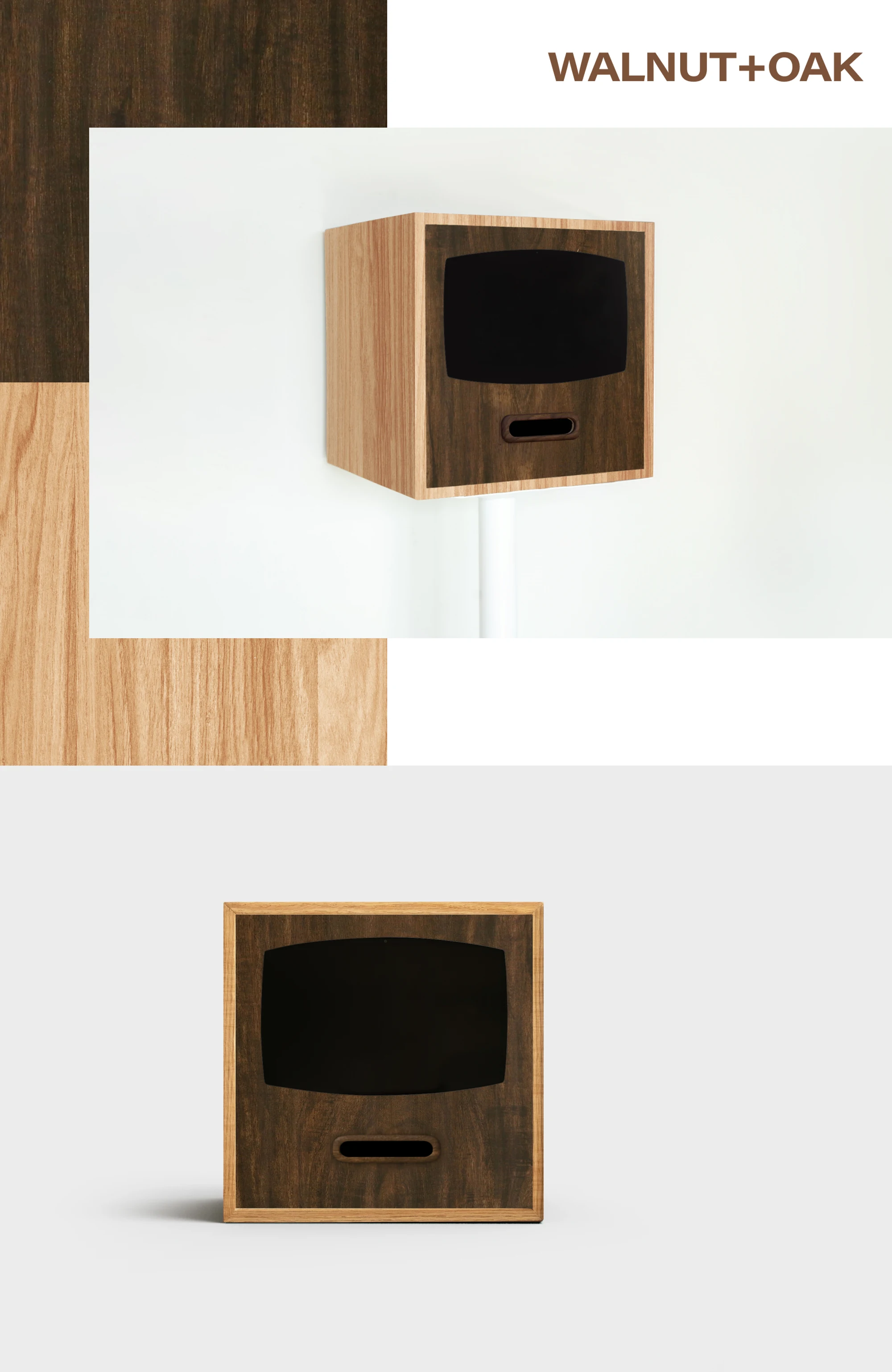 Fotocamera Scontrino PRO+ HYBRID in Noce + Rovere