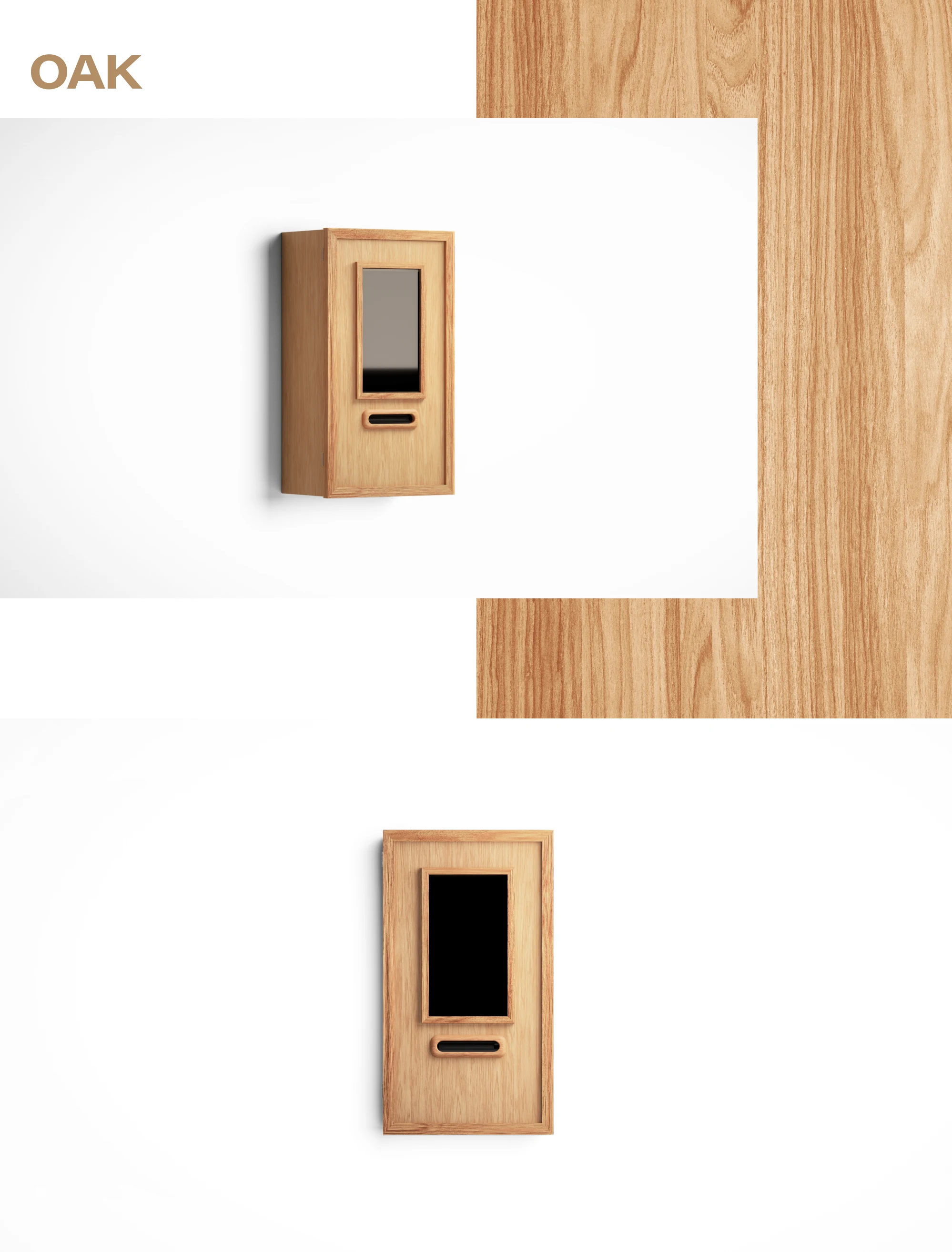 Cámara de Recibos PRO WALL-MOUNT en Roble